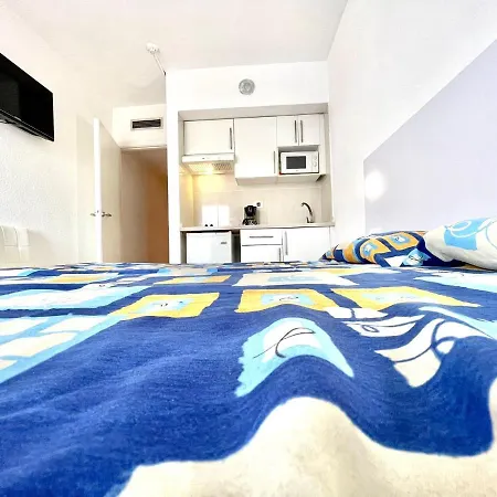 Estudio con piscina, Wifi, playa en Puerto de la Cruz Apartamento *